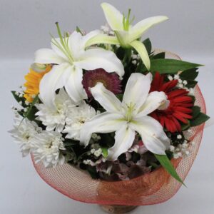 Μπουκέτο με άνθη εποχής